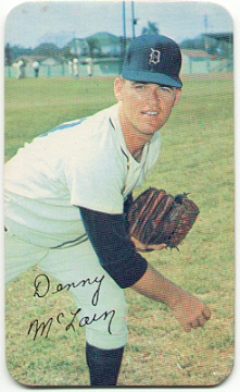 Denny McLain 1970 Topps Super Card