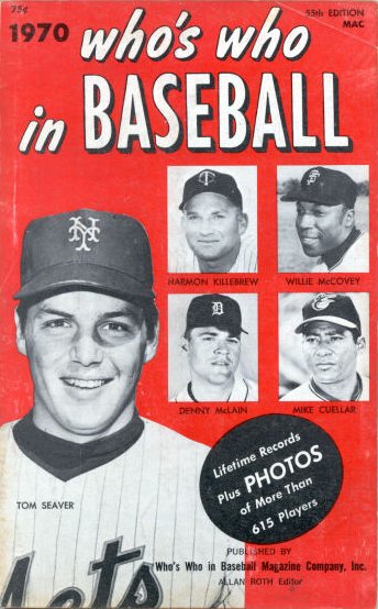 Denny McLain 1970 Who's Who Cover