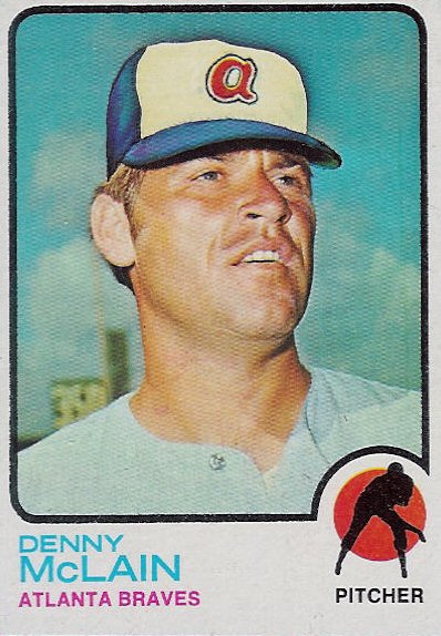 Denny McLain 1973 Topps Card