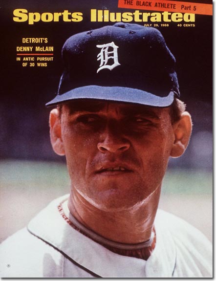 Denny McLain 07/29/68 SI Cover