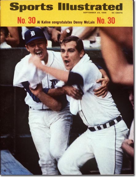 Denny McLain 09/23/68 SI Cover